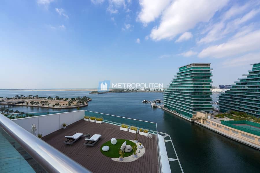 High Floor 2BR|Massive Terrace|Awesome Sea View