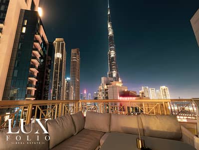 2 Bedroom Apartment for Sale in Downtown Dubai, Dubai - Fully Upgraded | Exclusive | Burj View