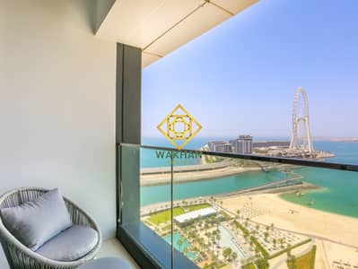3 Bedroom Apartment for Rent in Jumeirah Beach Residence (JBR), Dubai - Ain Dubai View | Luxurious 3BR | Furnished