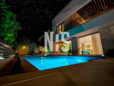 5 Bedroom Villa for Sale in Saadiyat Island, Abu Dhabi - Exquisite Fully Furnished 5 Bedroom Sanctuary | Private Pool