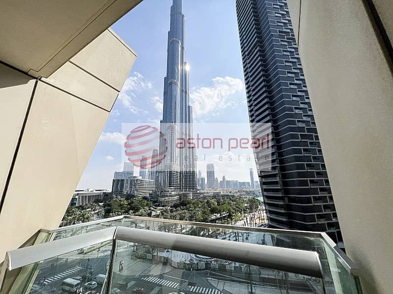 3 BR+Maid|Burj Khalifa View|Unfurnished|Vacant Now