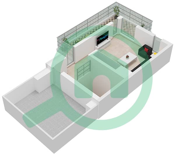 4B2 / Unit End Second Floor