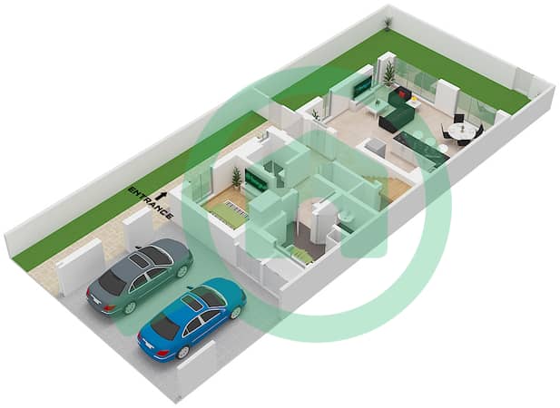 4B2 / Unit End Ground Floor