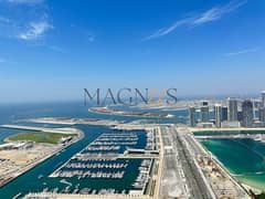 FULL SEA VIEW|FULLY FURNISHED|VACANT|HIGH FLOOR