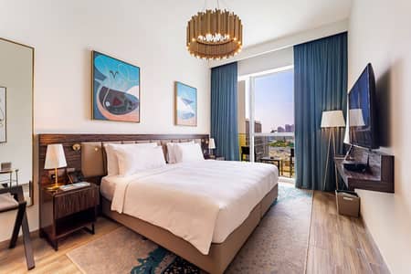 迪拜媒体城， 迪拜 1 卧室酒店式公寓待租 - 位于迪拜媒体城，迪拜阿瓦尼棕景套房酒店 1 卧室的酒店式公寓 170000 AED - 8663949
