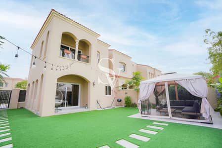 3 Bedroom Townhouse for Sale in Serena, Dubai - Fully Upgraded | Big Plot Single Row | Corner