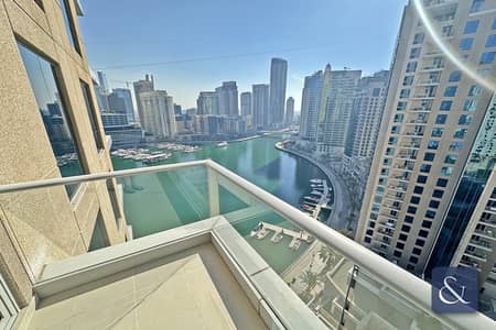 فلیٹ 1 غرفة نوم للايجار في دبي مارينا، دبي - شقة في برج بالوما،مارينا بروميناد،دبي مارينا 1 غرفة 120000 درهم - 5242443