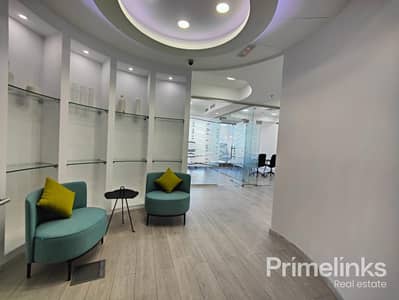Office for Rent in Barsha Heights (Tecom), Dubai - Exclusively fitted and partitioned | High Floor