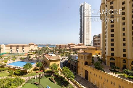 2 Bedroom Flat for Rent in Jumeirah Beach Residence (JBR), Dubai - Sea View | Four Cheques | Great Location