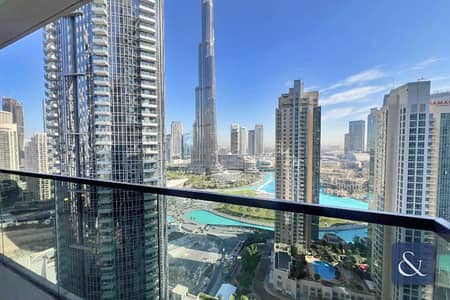 3 Bedroom Flat for Rent in Downtown Dubai, Dubai - Stunning 3 Bed | Fountain And Burj Views