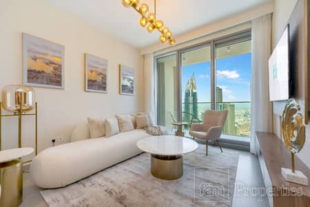 2 Bedroom Apartment for Rent in Downtown Dubai, Dubai - Newly Furnished 2B |High Floor| Skyline View