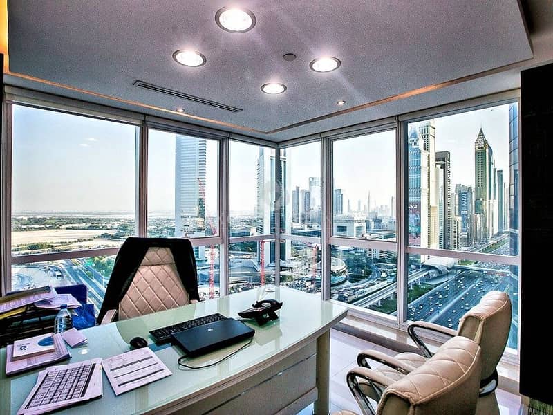 Large Fully Fitted Office - Latifa Tower