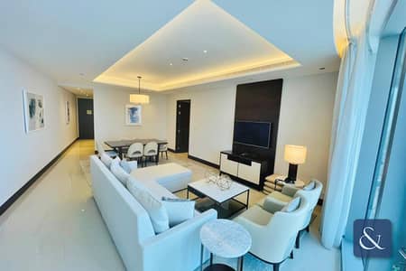 2 Bedroom Apartment for Rent in Downtown Dubai, Dubai - High Floor | Sea Views | Bills Included
