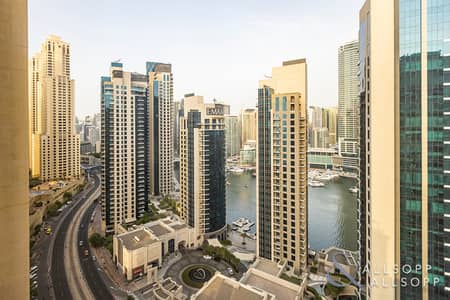 3 Bedroom Apartment for Rent in Jumeirah Beach Residence (JBR), Dubai - Four Bedroom Layout | Balcony | Key Card Access