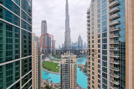 3 Bedroom Apartment for Sale in Downtown Dubai, Dubai - Burj And Fountain View | Vacant | High Floor