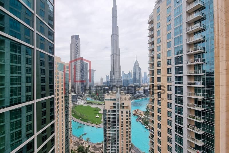 Burj And Fountain View | Vacant | High Floor