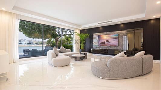 7 Bedroom Villa for Rent in Palm Jumeirah, Dubai - Upgraded Villa I Contemporary I Beachfront Mansion