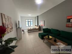 Dewa FREE- Fully Furnished Large Size STUDIO for Rent in Dubai Silicon Oasis @43K - Call Abbas