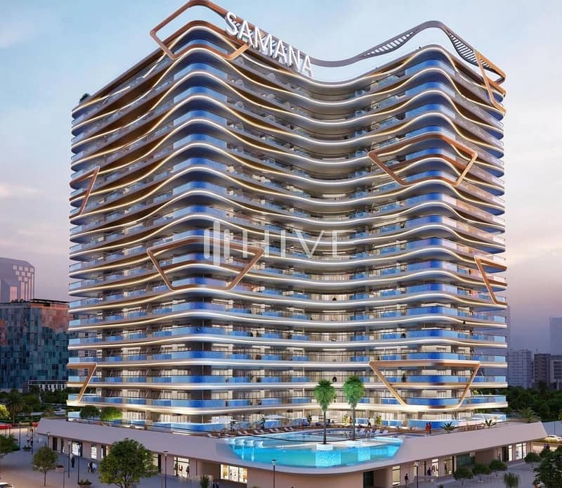 位于迪拜公寓大楼，萨马纳常春藤花园 1 卧室的公寓 1000000 AED - 8832674