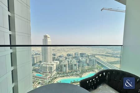 1 Bedroom Flat for Rent in Dubai Creek Harbour, Dubai - High Floor | Beach View | End Unit| 1 Bed