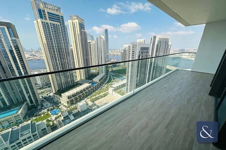 2 Bedroom Apartment for Rent in Dubai Creek Harbour, Dubai - Vacant | 2 Bed | High Floor | Water View
