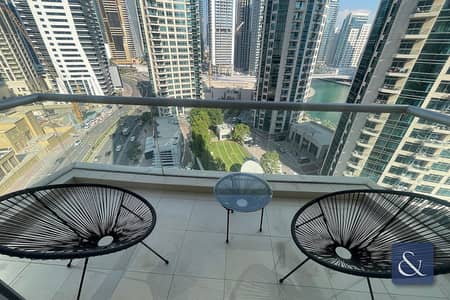 1 Bedroom Apartment for Rent in Dubai Marina, Dubai - 1 Bed | Furnished | Vacant Now | Sanibel