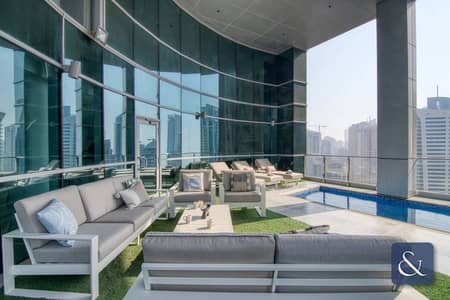 迪拜码头， 迪拜 4 卧室顶楼公寓待租 - 位于迪拜码头，滨海阳台公寓大楼 4 卧室的顶楼公寓 850000 AED - 8832328