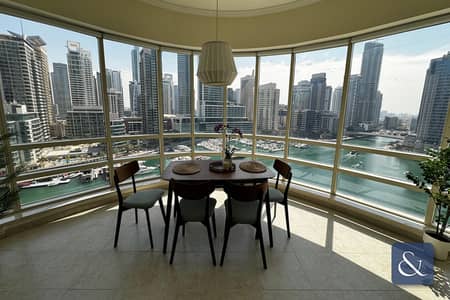 迪拜码头， 迪拜 2 卧室单位待租 - 位于迪拜码头，阿尔萨哈布大厦，阿尔萨哈布大厦1号 2 卧室的公寓 195000 AED - 8832405