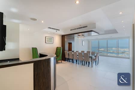 3 Bedroom Apartment for Rent in Dubai Marina, Dubai - 3 Beds + Maids | Upgraded | Palm Views