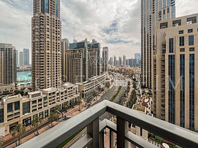 2 Bedroom Apartment for Rent in Downtown Dubai, Dubai - | Available Now | High Floor | Boulevard Facing |