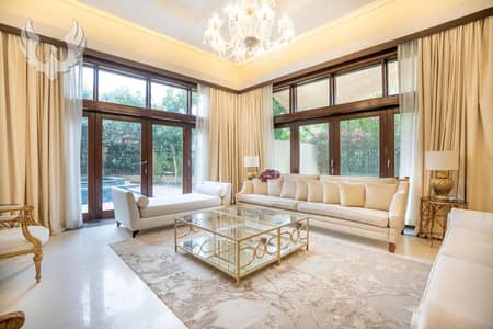 6 Bedroom Villa for Rent in Al Barari, Dubai - Fully Furnished Villa, Private Pool, Available Now