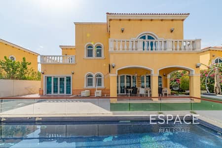 5 Bedroom Villa for Rent in Jumeirah Park, Dubai - Upgraded 5 Bedrooms | Large Plot | Private Pool