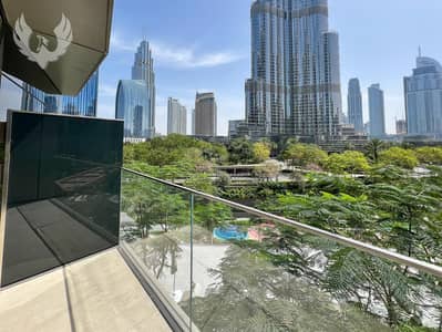2 Bedroom Flat for Rent in Downtown Dubai, Dubai - Burj View | Furnished | Low Floor | Corner Unit