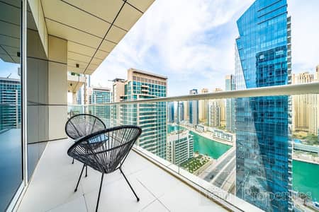 2 Bedroom Apartment for Rent in Dubai Marina, Dubai - FULL MARINA VIEW | FURNISHED | UPGRADED | SPACIOUS