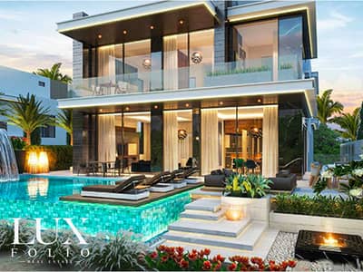 6 Bedroom Villa for Sale in DAMAC Lagoons, Dubai - LV55 | Bigger Plot | Premium Location