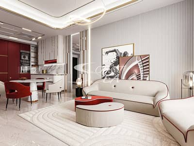 1 Bedroom Apartment for Sale in Dubai Sports City, Dubai - Living-Room. jpg