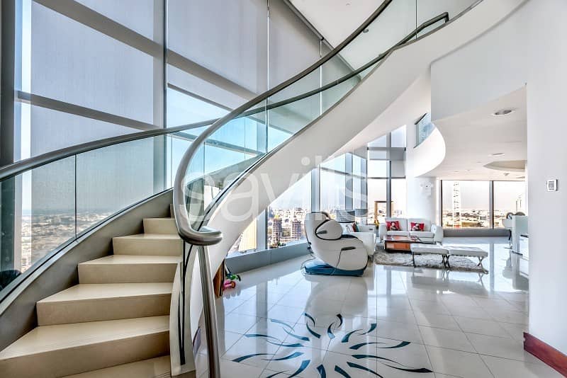 Luxury Huge 360 View 4-BR Duplex at Jumeirah Living