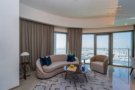 2 Bedroom Flat for Rent in Dubai Creek Harbour, Dubai - Burj and Skyline View | 01 Series | High Floor