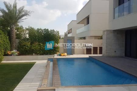 5 Bedroom Villa for Sale in Saadiyat Island, Abu Dhabi - Captivating Sea View | Corner Villa | 5BR | Type 6