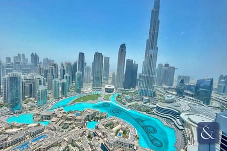 1 Bedroom Apartment for Rent in Downtown Dubai, Dubai - Burj Khalifa View | Vacant | High Floor