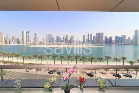 3 Bedroom Flat for Sale in Al Khan, Sharjah - Biggest size | Sea View with Balcony