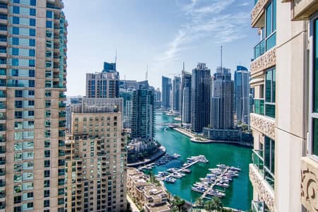 شقة 2 غرفة نوم للايجار في دبي مارينا، دبي - شقة في برج المرجان،أبراج مرسى دبي،دبي مارينا 2 غرف 210000 درهم - 8836020