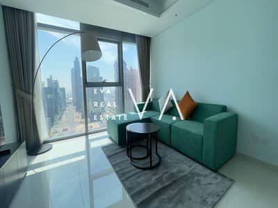 1 Bedroom Flat for Rent in Business Bay, Dubai - High floor | Fitted kitchen | Ready to move in