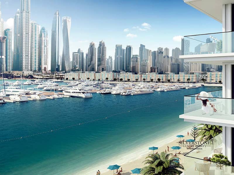 位于迪拜港，艾玛尔海滨社区，海滨大厦综合区 1 卧室的公寓 2600000 AED - 8833345
