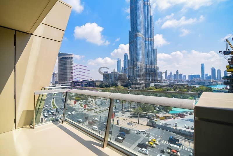 Spacious  3 Beds | Full Burj Khalifa View