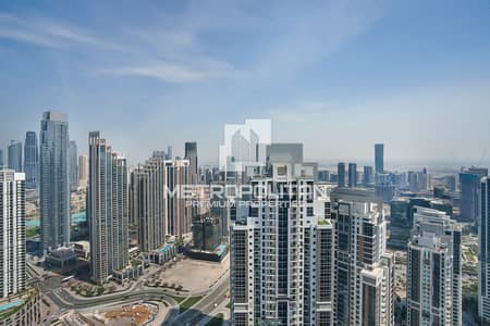 3 Bedroom Apartment for Sale in Business Bay, Dubai - VOT | High Floor | Burj Khalifa View | Unfurnished