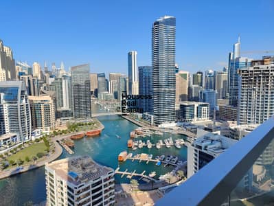 Studio for Rent in Dubai Marina, Dubai - MARINA VIEW | HIGH FLOOR | READY TO MOVE IN
