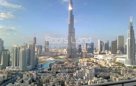3 Bedroom Flat for Rent in Downtown Dubai, Dubai - Burj and Fountain View l Large Layout l High Floor