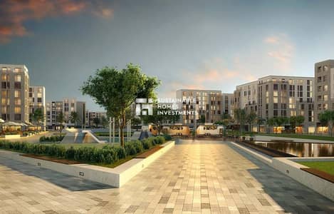 ارض سكنية  للبيع في الشامخة، أبوظبي - al-reeman-ii-project-gallery---late-afternoon. jpg