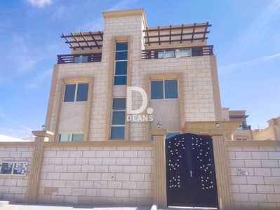 6 Bedroom Villa for Rent in Shakhbout City, Abu Dhabi - Privet Entrains villa 6BR Plus Maid Room And Big Majlis